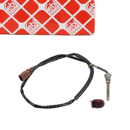 febi 171276 Abgastemperatursensor f&uuml;r VW Amarok ab Bj. 10.2010 2.0 TDI/BiTDI 03L906088FE