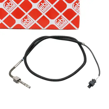 febi 185304 Abgastemperatursensor Sensor f&uuml;r MERCEDES-BENZ W211 S211 W221 OM642 0051532128