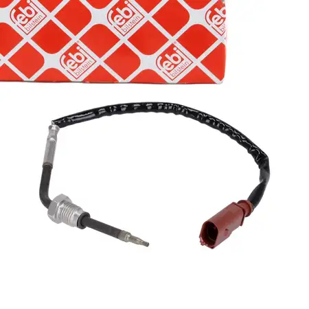 febi Abgastemperatursensor f&uuml;r VW Touareg AUDI A4 B9 A5 F5 A6 C7 A7 4G 4K A8 D5 Q5 3.0 TDI