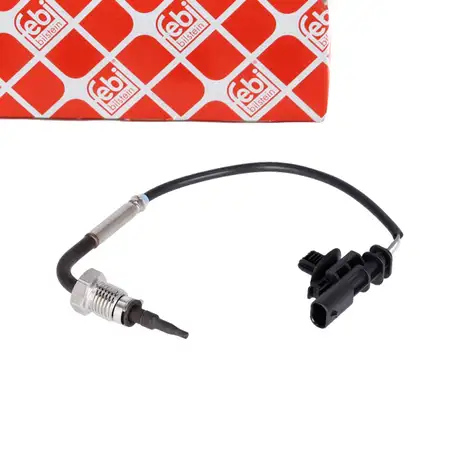 febi Abgastemperatursensor f&uuml;r FIAT 500L 500X Doblo Tipo Fiorino 1.3/1.6D ALFA Tonale 1.6D