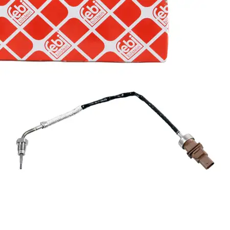febi Abgastemperatursensor f&uuml;r VW Passat B8 AUDI Q2 Q3 SEAT Ateca SKODA Superb 3 2.0 TDI