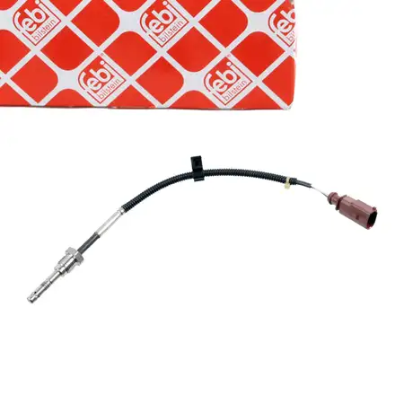 febi 185624 Abgastemperatursensor Sensor f&uuml;r AUDI A6 C7 A7 4G A8 8RB 3.0 TDI 4H0906088AB