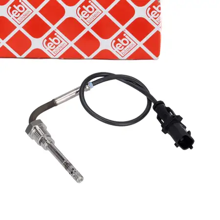 febi 186426 Abgastemperatursensor Sensor f&uuml;r FIAT Ducato 250 115 Multijet 2.0D 51900023