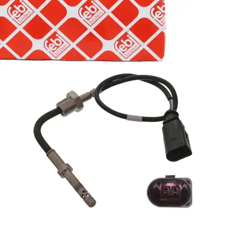 febi Abgastemperatursensor f&uuml;r VW Touareg 7L 7P AUDI A4 B7 B8 A5 8T 8F A6 C6 2.7/3.0 TDI