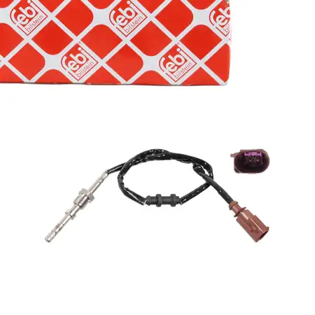 febi 48844 Abgastemperatursensor nach Rpf f&uuml;r VW Passat B6 B7 1.6/1.9/2.0 TDI 03L906088HM
