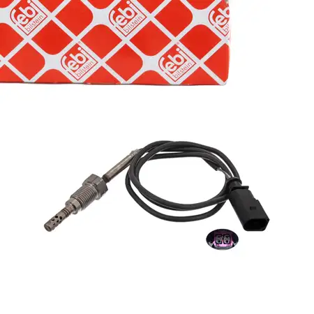 febi Abgastemperatursensor f&uuml;r VW Passat B5.5 AUDI SKODA Superb 1 3U4 2.0 TDI 038906088E