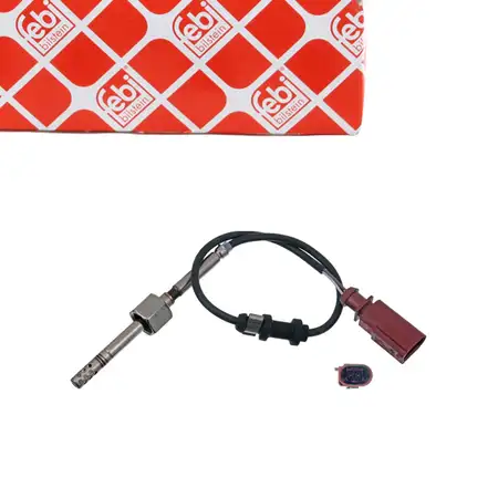 febi Abgastemperatursensor Sensor f&uuml;r VW Sharan 7M SEAT Alhambra 7V 2.0 TDI 03G906088E