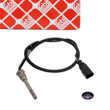 febi 49266 Abgastemperatursensor Sensor f&uuml;r AUDI A4 B7 8EC 8ED 8HE 2.7/3.0 TDI 059906088H