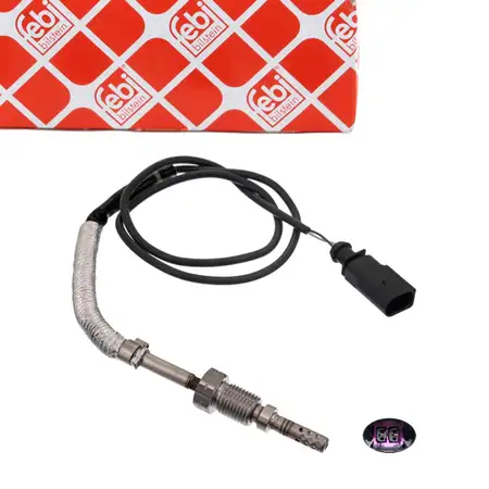 febi 49272 Abgastemperatursensor Sensor f&uuml;r AUDI A4 B7 8EC 8ED 8HE 1.9/2.0 TDI 3G906088AK