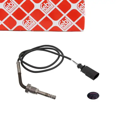 febi 49275 Abgastemperatursensor Sensor f&uuml;r AUDI A4 B7 8EC 8ED 2.0 TDI 03G906088AP