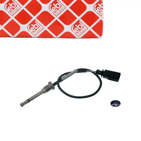 febi 49297 Abgastemperatursensor Sensor vor Rpf f&uuml;r AUDI A6 C6 4F 2.7/3.0 TDI 059906088AE