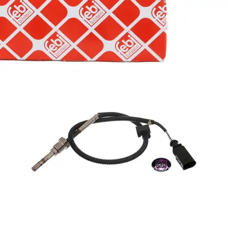 febi 49301 Abgastemperatursensor f&uuml;r AUDI A4 B8 8K A5 8T 8F Q5 8RB 2.7/3.0 TDI 59906088AK