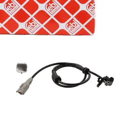 febi ABS Sensor Raddrehzahl f&uuml;r CITROEN C4 PEUGEOT 307 hinten 4545.F6