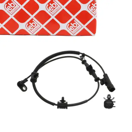 febi ABS Sensor Raddrehzahl f&uuml;r CHEVROLET Cruze Orlando OPEL Astra H J Zafira C vorne