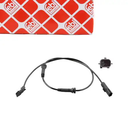 febi 102476 ABS Wheel Speed Sensor for RENAULT Megane 2, model year 01/2006, rear axle 8200416683