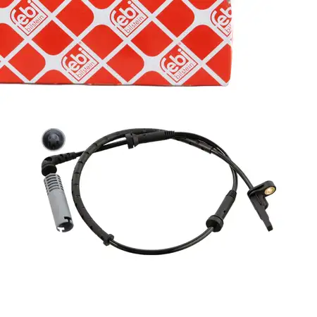 febi 102825 ABS Sensor Raddrehzahl f&uuml;r BMW 5er E60 E61 6er E63 E64 Hinterachse 34522282781