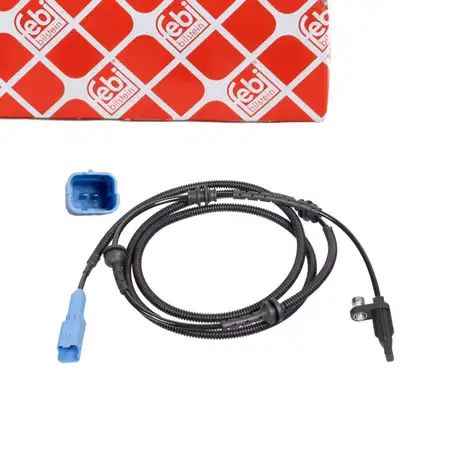febi ABS Sensor Raddrehzahl f&uuml;r PEUGEOT 508 1 8D 508 1 8E Hinterachse 9670502980/4545.K7