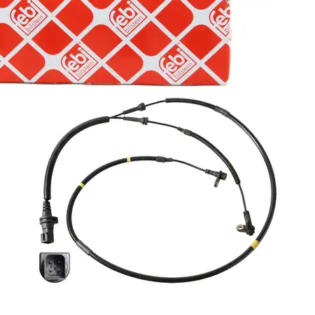 febi 106675 ABS Sensor Raddrehzahl f&uuml;r FORD Ka RB Street Ka RL2 Bj. 09.2004 hinten 1320249