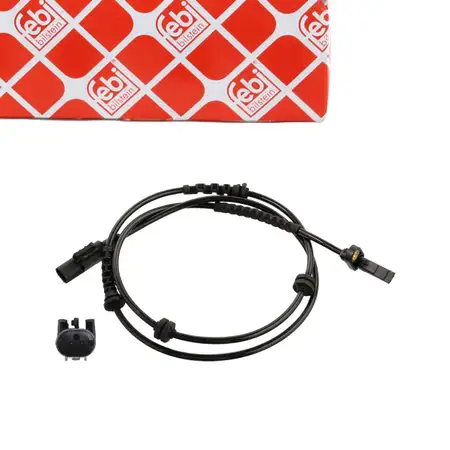 febi ABS Sensor Raddrehzahl f&uuml;r FIAT Idea 350 LANCIA Musa 350 Ypsilon Hinterachse 51702279