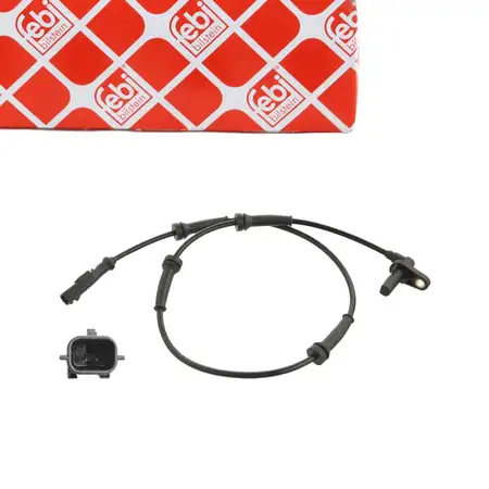 febi 106852 ABS Sensor Raddrehzahl f&uuml;r DACIA Duster HS/Kasten/SUV Hinterachse 479501102R