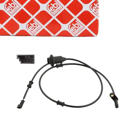 febi ABS Wheel Speed Sensor for MERCEDES-BENZ SL R230 up to VIN: F030152 (rear) 2305400817