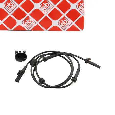 febi 106266 ABS Sensor Raddrehzahl f&uuml;r FIAT Punto 188 Hinterachse links 51737851