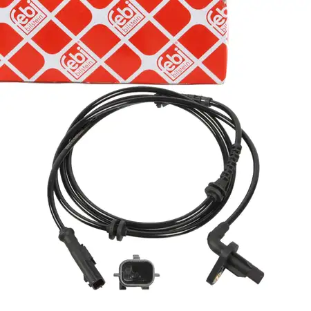 febi 106278 ABS Sensor Raddrehzahl f&uuml;r RENAULT Twingo 2 CN0 Hinterachse rechts 8200457358