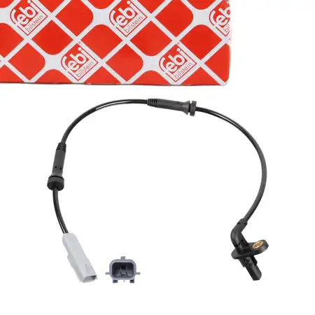 febi ABS Sensor Raddrehzahl f&uuml;r DACIA Logan 2 Sandero 2 Hinterachse links 479005846R