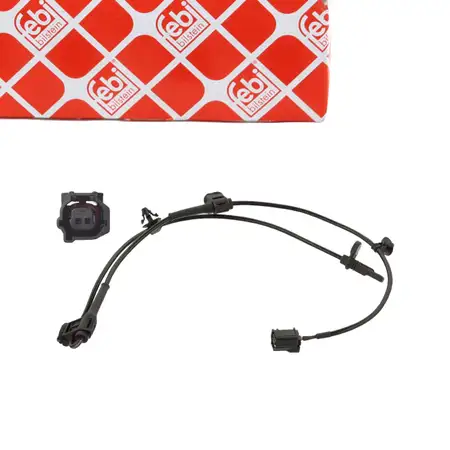febi 107524 ABS Sensor Raddrehzahl f&uuml;r MAZDA 3 BM Vorderachse links o. rechts B45A-43-70XA