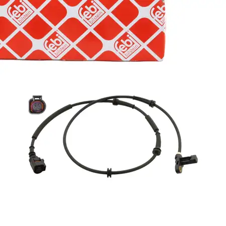 febi ABS Sensor Raddrehzahl f&uuml;r VW Sharan 7M SEAT Alhambra 7V FORD Galaxy 1 WGR hinten