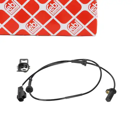 febi ABS Wheel Speed Sensor for VOLVO S60 1, S80, V70 2, XC70 1, Cross Country (front left)