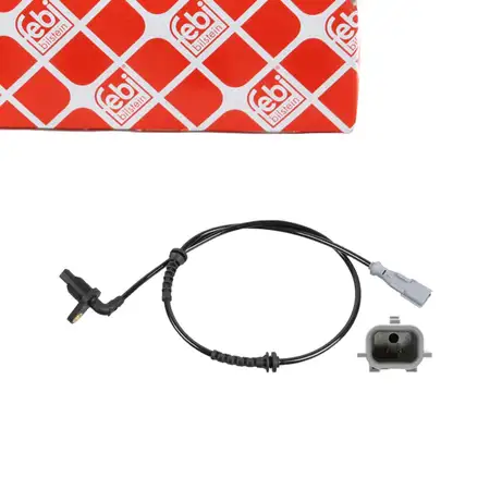 febi 171432 ABS Sensor Raddrehzahl f&uuml;r RENAULT Twingo 2 hinten links 8200457357