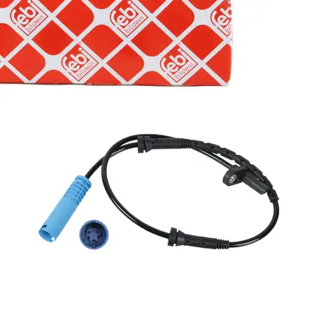 febi 172608 ABS Wheel Speed Sensor for BMW X1 Front Axle (Left or Right) 34526784991
