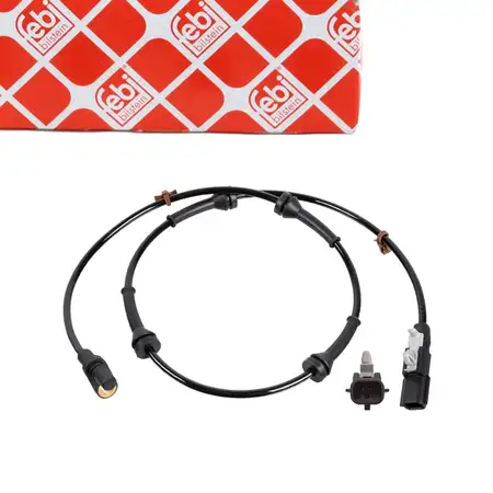 febi 172156 ABS Sensor Raddrehzahl f&uuml;r NISSAN Qashqai 2 SUV Hinterachse 47900-4EA0B