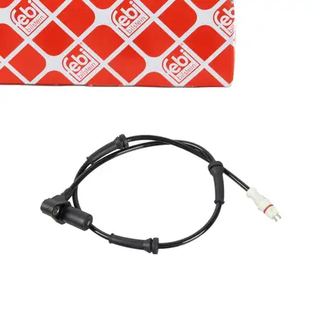 febi 172369 ABS Sensor Raddrehzahl f&uuml;r RENAULT Clio 2 BB CB Hinterachse links 7700411745
