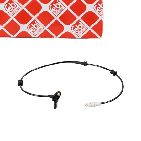 febi ABS Wheel Speed Sensor for RENAULT Kangoo KC0/1 Rapid FC0/1 Rear Left 8200212693