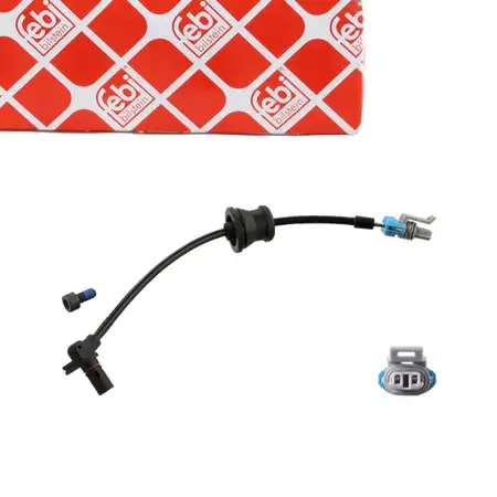 febi ABS Sensor Raddrehzahl f&uuml;r OPEL Antara A CHEVROLET Captiva C100 Hinterachse 96626080