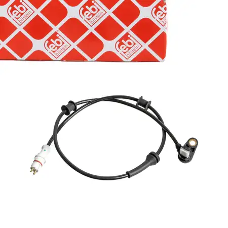 febi 174559 ABS Sensor Raddrehzahl f&uuml;r RENAULT Kangoo/Rapid Hinterachse links 8200212695
