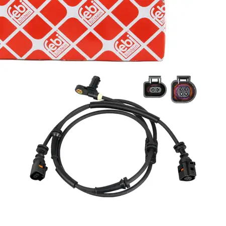 febi ABS Sensor Raddrehzahl f&uuml;r VW Sharan 7M SEAT Alhambra 7V FORD Galaxy 1 WGR hinten