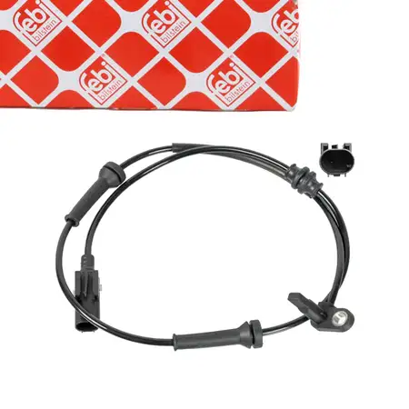 febi 174855 ABS Sensor Raddrehzahl f&uuml;r FIAT Doblo 263 OPEL Combo Vorderachse