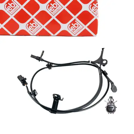 febi 176646 ABS Sensor Raddrehzahl f&uuml;r TOYOTA YARIS P13 Vorderachse links 89543-0D090
