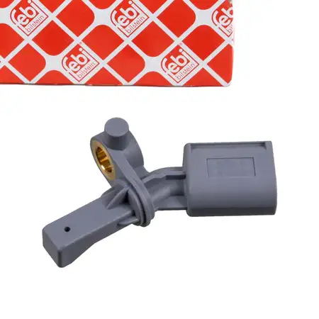 febi ABS Sensor Raddrehzahl f&uuml;r VW Polo 6 T-Cross AUDI A1 SEAT Ibiza 5 Arona hinten rechts
