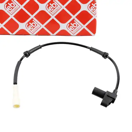 febi 185415 ABS Sensor Raddrehzahl f&uuml;r RENAULT Clio 1 2 Thalia 1 Vorderachse 7700411747
