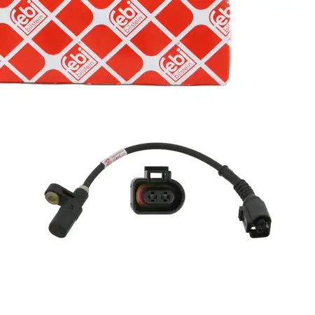 febi ABS Sensor Raddrehzahl f&uuml;r VW Golf 4 Bora 1 AUDI 8L SEAT Leon 1M SKODA Octavia hinten