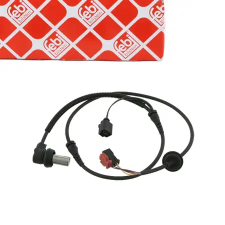 febi 23508 ABS Sensor Raddrehzahl f&uuml;r AUDI A6 C5 4B2 4B5 Vorderachse 4B0927803