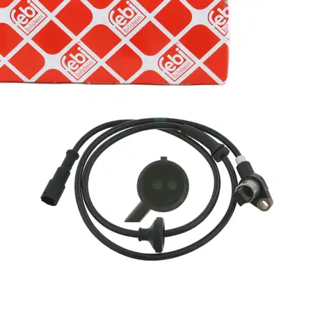 febi ABS Sensor Raddrehzahl f&uuml;r VW Golf 3 4 Vento 1H Corrado 53I Hinterachse 1H0927807A