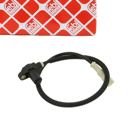 febi ABS Sensor Raddrehzahl f&uuml;r OPEL Astra F mit ABS Vorderachse links o. rechts 1238424