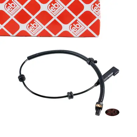 febi ABS Sensor Raddrehzahl f&uuml;r FORD Focus 1 mit Scheibenbremse hinten 1067208/1088635