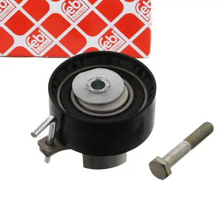 febi Timing Belt Tensioner for FORD C-Max, Fiesta 5 &amp; 6, Focus 2, 3, &amp; 4, KA+, and B-Max (1.25&ndash;1.6)