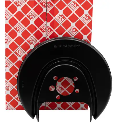 febi 171554 Spritzblech f&uuml;r VW Polo 4 5 A1 8X Ibiza 3 4 Fabia 1 2 hinten links 6R0615611D